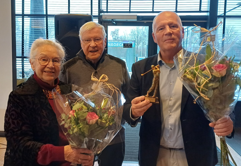 hoenderdaalCorrie Mienis en Bart ten Brink              Hoenderdaal golf(st)er van het jaar 2025