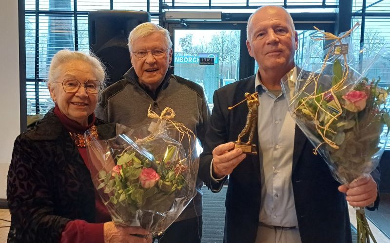 hoenderdaal Corrie Mienis en Bart ten Brink              Hoenderdaal golf(st)er van het jaar 2025