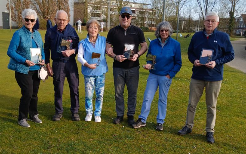 hoenderdaal Winnaars Wintercup 2025: Ton van Wandelen en Loes van der Hulst