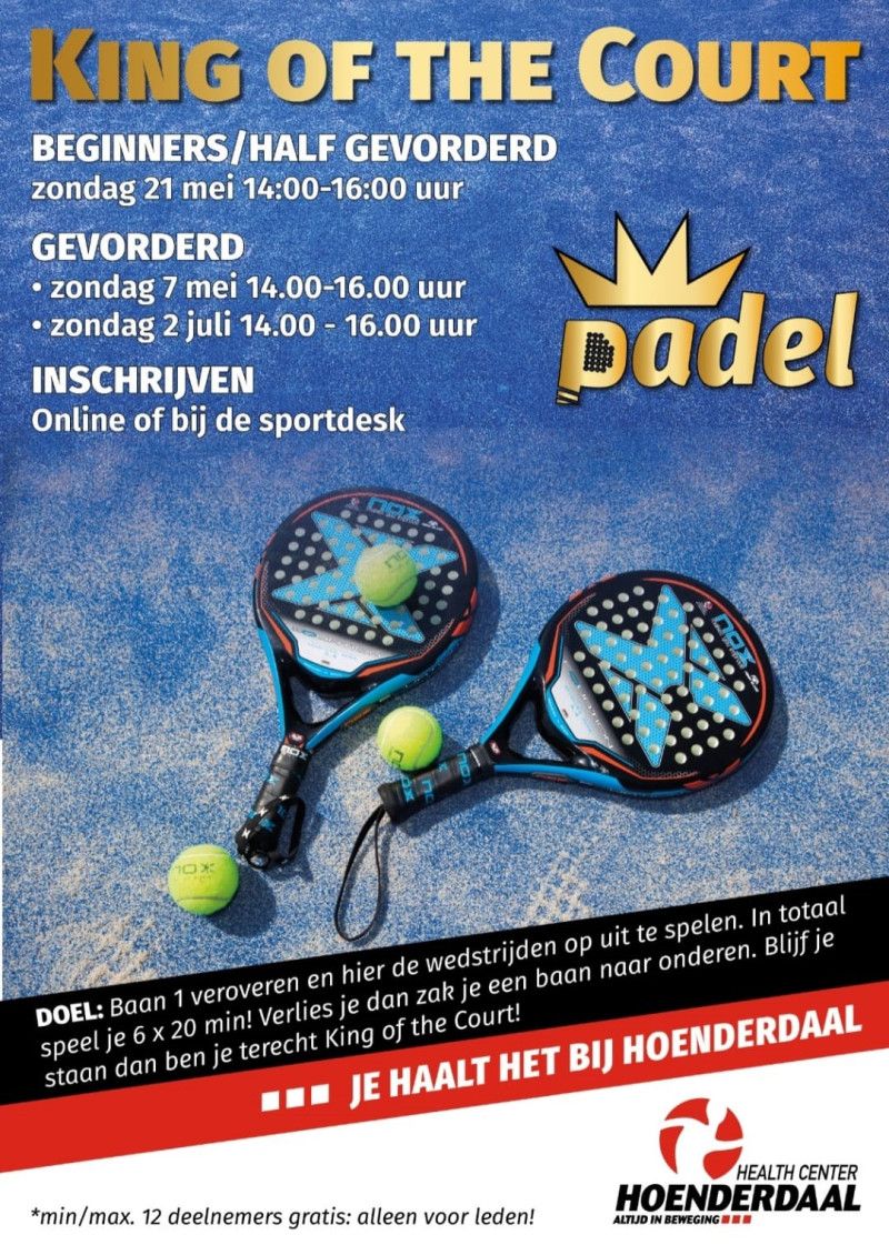 hoenderdaal Word jij de King of the Court