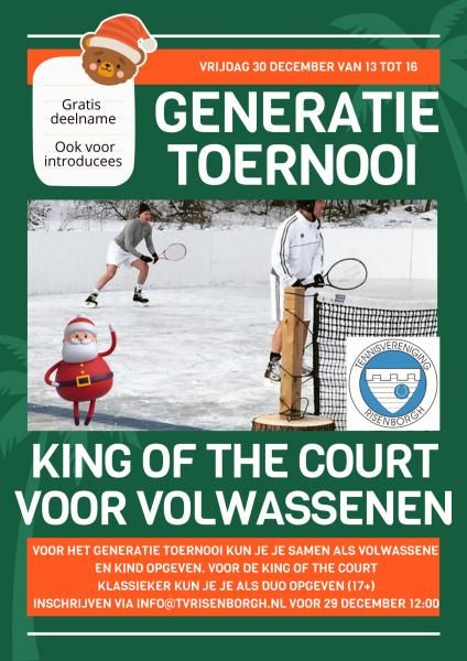 tennis driebergen hoenderdaal Generatie & KingOfTheCourt ...